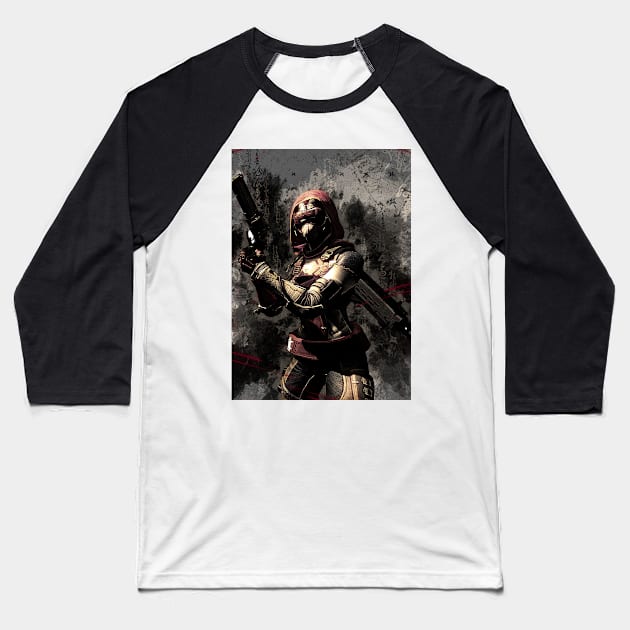 Destiny Hunter Baseball T-Shirt by Durro